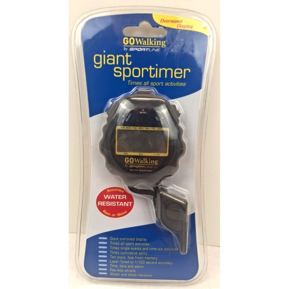 Sportline Giant Sportimer Times All Sports Activities Stop Watch Water Resistant